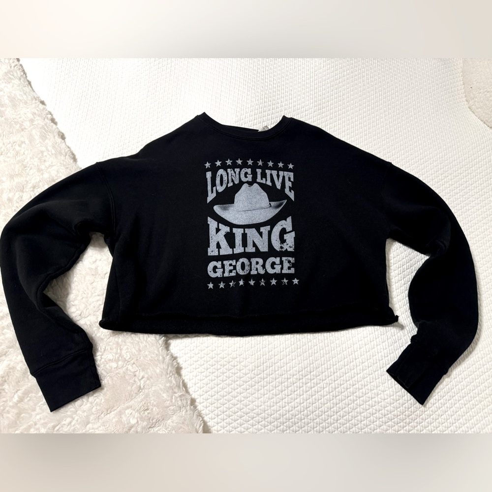 Cropped George Strait Sweatshirt